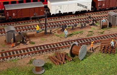 FALLER 120141 — Набор аксессуаров для путей, 1:87, 1921—1945