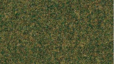 AUHAGEN 75112 — Трава «Тёмный луг» (флок, лист 500 × 350 мм ≈ 0,175 м²), 1:35–1:120, сделано в Германии