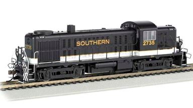 BACHMANN 64208 — Дизельный локомотив Alco RS-3 (#2735), H0, III, Southern, DCC 