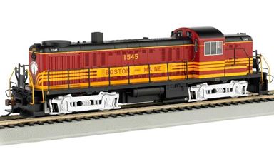 BACHMANN 64201 — Тепловоз ALCO RS-3 (#1545), H0, Boston & Maine