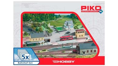 PIKO 61923 — Железнодорожная станция «Neustadt» (5 строений), 1:87