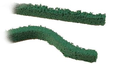 AUHAGEN 76964 — Живая изгородь тёмно-зелёная (2 шт.), 1:72–1:120