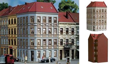 AUHAGEN 11391 — Здание «Schmidtstraße 11» угловое, 1:87