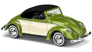 BUSCH 46735 — Кабриолет закрытый Volkswagen® Hebmüller (зелёный металлик), 1:87