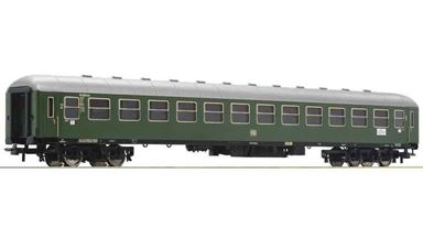 ROCO 54451 — Пассажирский вагон 2 кл. тип B4üm «Экспресс DB», H0, III, DB