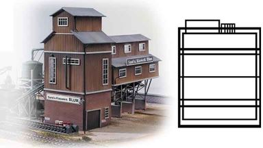 PIKO 61124 — Сортировочная башня завода по переработке песка «E. Blum», 1:87