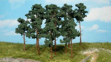 HEKI 1413 — Сосны (14 деревьев ~100—160 мм), 1:72—1:120, сделано в Германии
