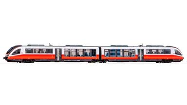 PIKO 52084 — Дизельный пригородный поезд Rh 5022 «Desiro» (звук), H0, VI, ÖBB