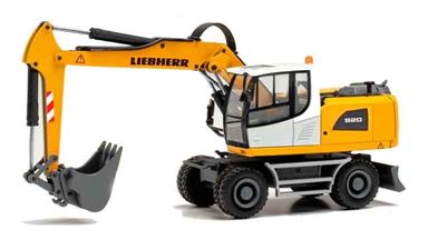 HERPA 314442 — Экскаватор колёсный с обратным ковшом LIEBHERR® A 920 Litronic, 1:87