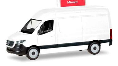 HERPA 013475 — Автофургон Mercedes-Benz® Sprinter с высокой крышей (белый для сборки ), 1:87