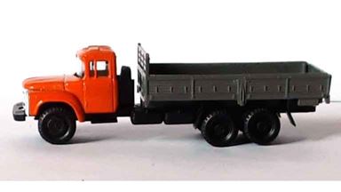 RUSAM-ZIL-133G-12-250 — Автомобиль ЗиЛ 133Г бортовой (красный), 1:87, 1975—1982, СССР