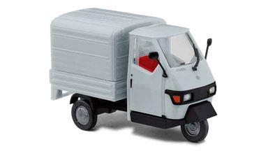 BUSCH 48442 — Трехколесный автомобиль Piaggio® Ape 50 (серый), 1:87, 2006