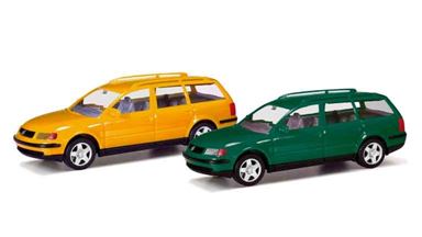 HERPA 012249-007 — Автомобили Volkswagen® Passat Variant B5 (2 шт. для сборки), 1:87, 1997