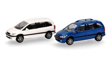 HERPA 013932 — Компактвэны Opel® Zafira (2 шт. для сборки), 1:87