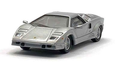 RICKO 38341 — Суперкар Lamborghini® Countach (25-я годовщина серебристый), 1:87, 1989