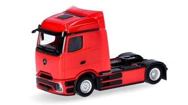 HERPA 318204 — Седельный тягач Mercedes-Benz® eActros 600 Procabin (красный), 1:87