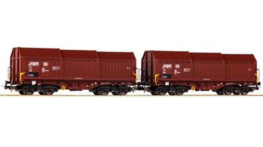PIKO 58294 — Вагоны с телескопической крышей (2 вагона), H0, IV, DB