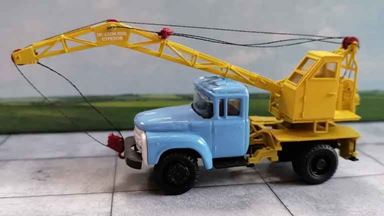 RUSAM-ZIL-130-AK — Автокран на базе ЗиЛ 130, 1:87, 1975, СССР