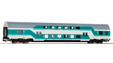 PIKO 53119 — Двухэтажный пассажирский вагон 2 кл. 747.3, H0, IV, DR