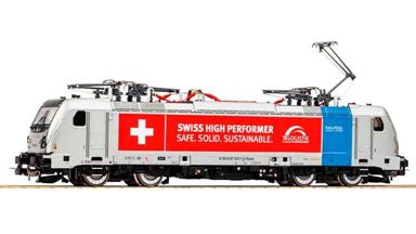PIKO 51983 — Электровоз 187 002 «TX Logistik» (интерфейс PluX22), H0, VI, Railpool