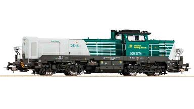 PIKO 52360 — Тепловоз DE18 «Vossloh Rolling Stock» (интерфейс PluX22), H0, VI, Vossloh