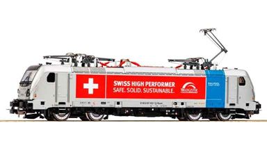 PIKO 51984 — Электровоз 187 002 «TX Logistik» (звук PluX22), H0, VI, Railpool
