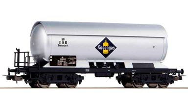 Показать информацию о PIKO 54531 PIKO 54531 — Вагон-цистерна для перевозки газа «Kosangas», H0, III, DSB