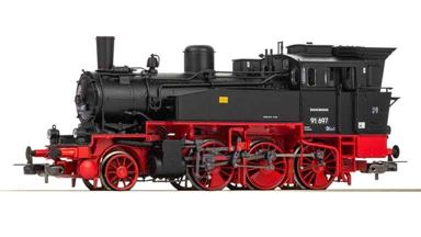 PIKO 50734 — Паровоз BR 91.3 (интерфейс PluX16), H0, III, DR