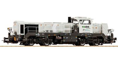 PIKO 52364 — Маневровый тепловоз DE 18 «Mercitalia» (интерфейс PluX22), H0, VI, Mercitalia