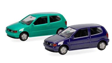 HERPA 012140-007 — Автомобили Volkswagen® Polo (2 шт. для сборки), 1:87