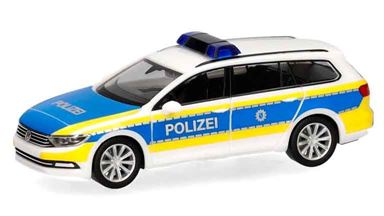 HERPA 098465 — Автомобиль Volkswagen® Passat «Polizei», 1:87, ФРГ (Бремен)