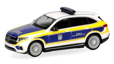 HERPA 098366 — Автомобиль Mercedes-Benz® EQC «Zoll», 1:87