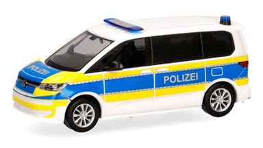 HERPA 098335 — Микроавтобус Volkswagen® Multivan «Polizei», 1:87, Германия (Нидерзахсен)