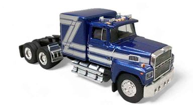 BREKINA 85880 — Седельный тягач Ford® LTL 9000 (синий металлик), 1:87, 1978