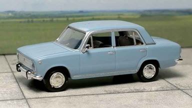 BREKINA 22416 — Автомобиль Fiat® 124 (пастельно-синий), 1:87, 1966