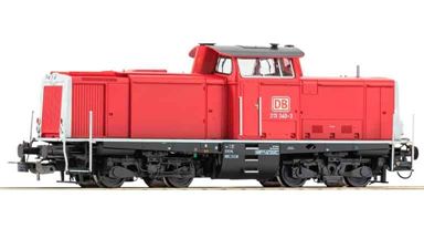 PIKO 52336 — Маневровый тепловоз BR 213 (интерфейс PluX22), H0, V, DB AG