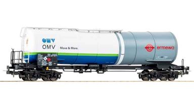PIKO 24627 — Вагон-цистерна «Ermewa/OMV», H0, VI, Ermewa/OMV