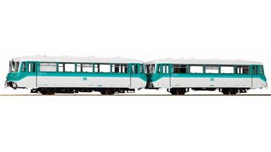 PIKO 52897 — Рельсовый автобус с вагоном управления BR 772 (звук PluX22), H0, IV, DR