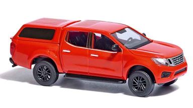 BUSCH 53707 — Внедорожник Nissan® Navara (красный), 1:87, 2016