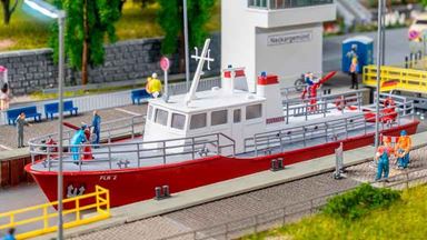 FALLER 131016 — Пожарная лодка, 1:87, 1978—1985