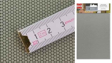 BUSCH 7036 — Брусчатка (2 листа картона ~210 × 148 мм), 1:72—1:120