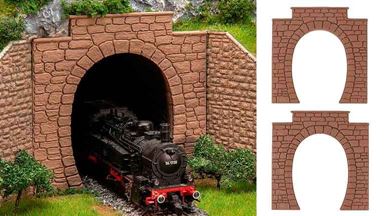 FALLER 120577 — Порталы тоннеля однопутные (2 арки), 1:87, 1880—1920