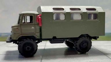 RUSAM-GAZ-66-53-003 — Автомобиль ГАЗ-66 кунг, 1:87, 1964—1999, СССР