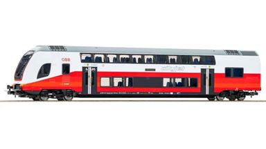 PIKO 58819 — Двухэтажный пассажирский вагон управления «Cityjet», H0, VI, ÖBB