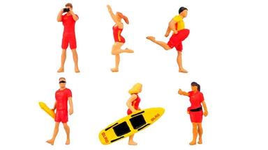 FALLER 151724 — Спасатели на воде (6 фигурок), 1:87