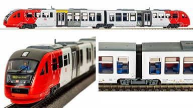 PIKO 52078 — Дизельный поезд Desiro Saarlandbahn (звук 8 пин), H0, VI, DB AG