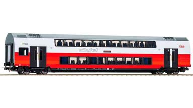 PIKO 58818 — Двухэтажный пассажирский вагон «Cityjet», H0, VI, ÖBB